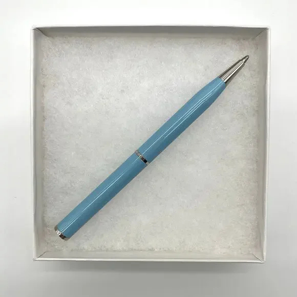 COACH Vintage Pen, Baby Blue, NWOT - Picture 3 of 3